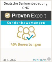 Erfahrungen & Bewertungen zu Deutsche Seniorenbetreuung OHG